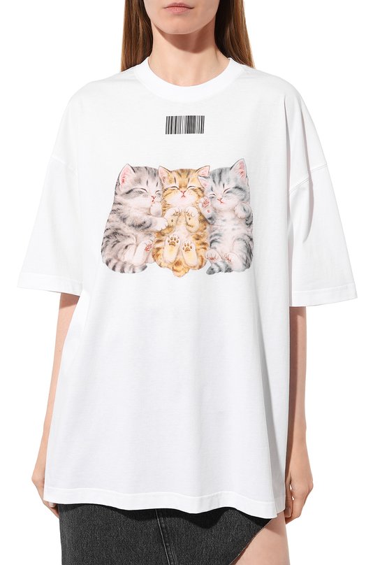 фото Хлопковая футболка vtmnts