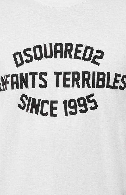 фото Хлопковая футболка dsquared2