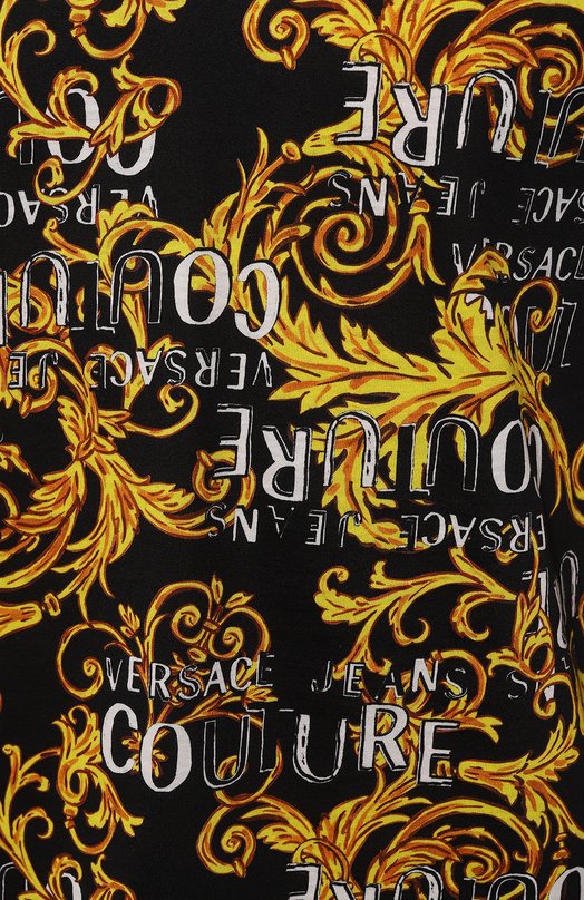 фото Хлопковая футболка versace jeans couture