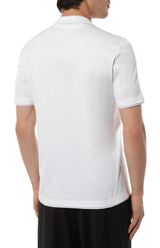 фото Хлопковая футболка brunello cucinelli