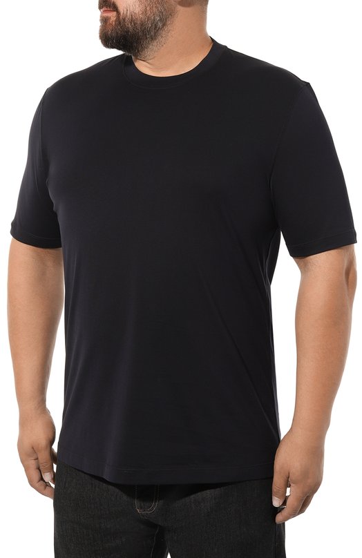 фото Хлопковая футболка brunello cucinelli