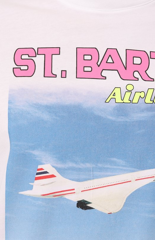 фото Хлопковая футболка mc2 saint barth