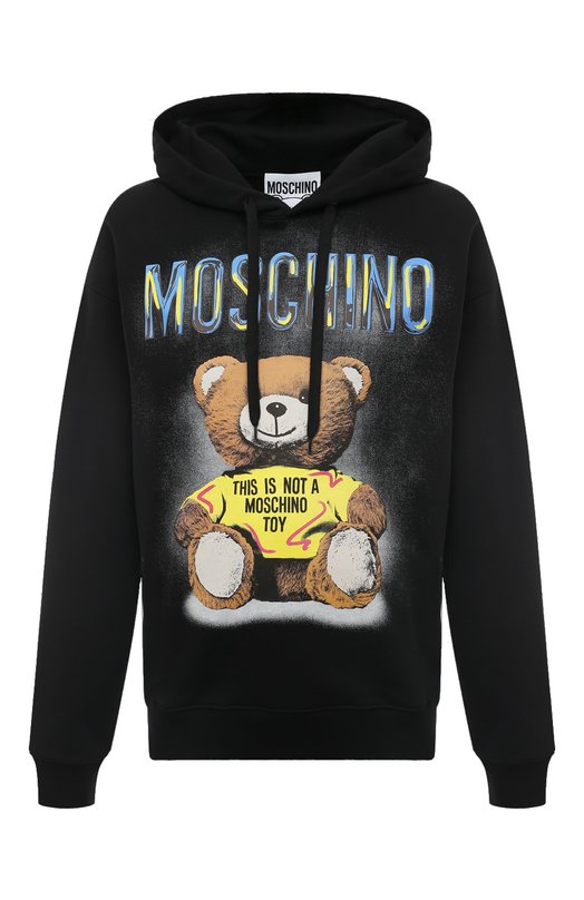 фото Хлопковое худи moschino