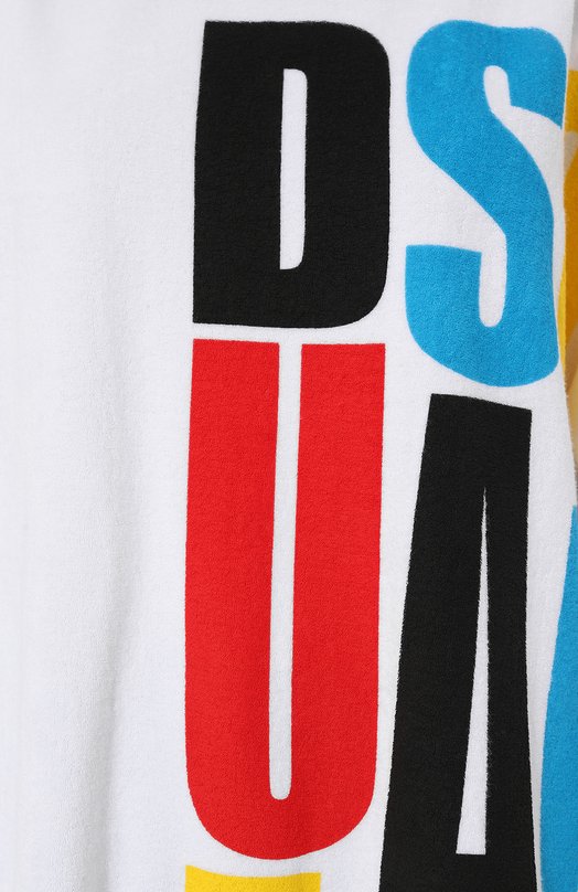 фото Хлопковая футболка dsquared2