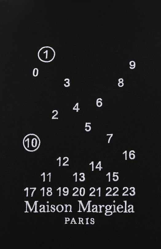 фото Хлопковая футболка maison margiela