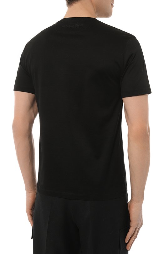 фото Хлопковая футболка stefano ricci