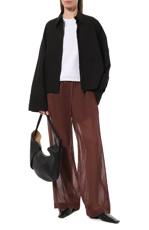 фото Хлопковые брюки brunello cucinelli