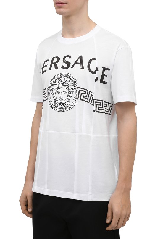 фото Хлопковая футболка versace