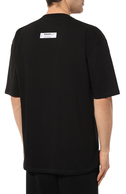 фото Хлопковая футболка diego venturino