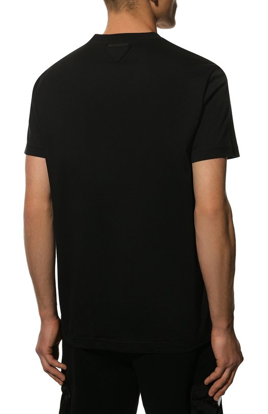 фото Хлопковая футболка prada