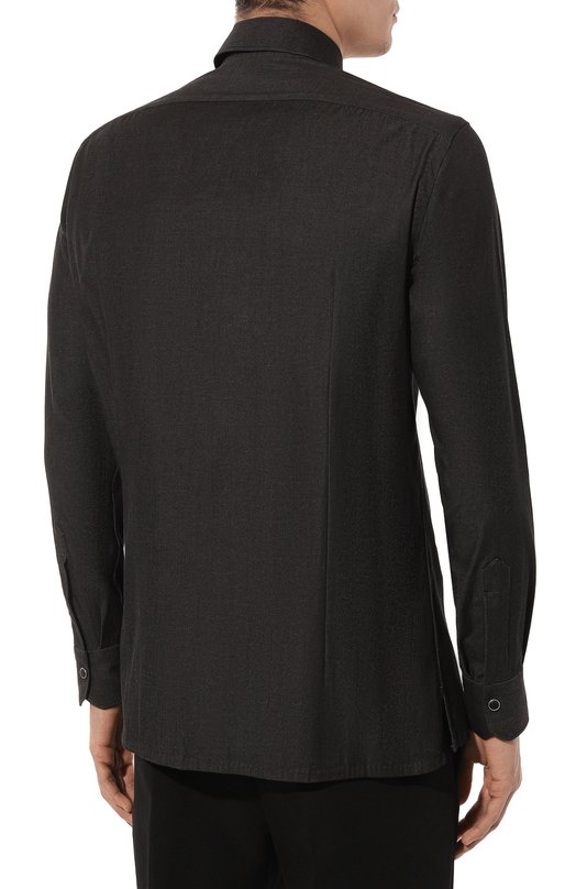 фото Хлопковая рубашка kiton