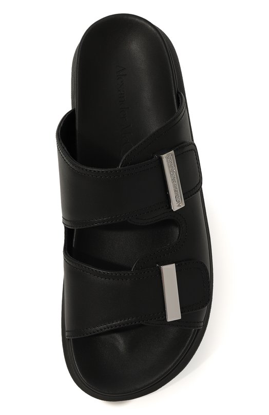 фото Кожаные шлепанцы alexander mcqueen