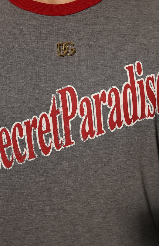 фото Хлопковая футболка dolce & gabbana