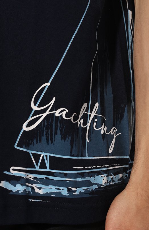 фото Хлопковая футболка paul&shark