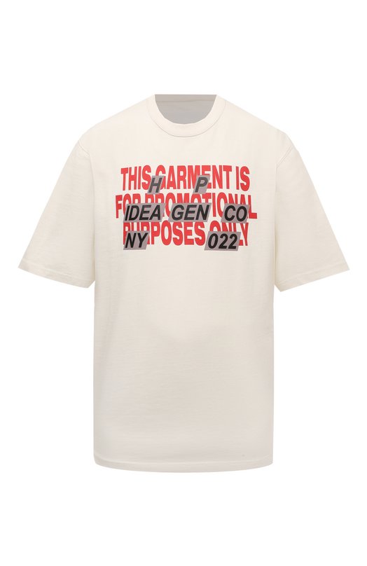 фото Хлопковая футболка heron preston