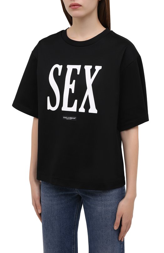 фото Хлопковая футболка dolce & gabbana