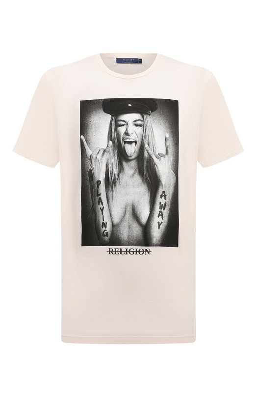 фото Хлопковая футболка religion