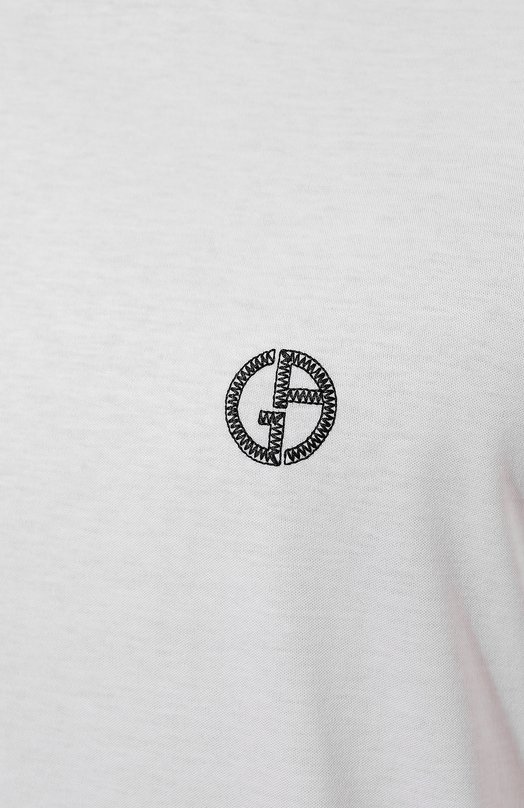 фото Хлопковая футболка giorgio armani