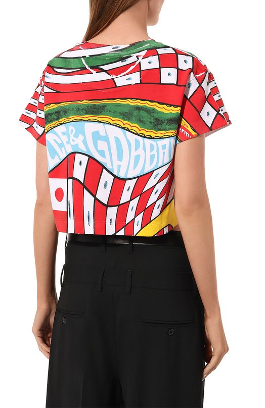 фото Хлопковая футболка dolce & gabbana