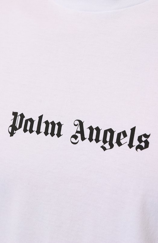 фото Хлопковая футболка palm angels