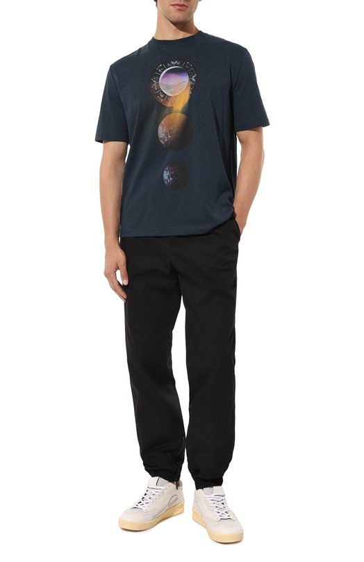 фото Хлопковая футболка lanvin