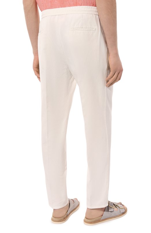 фото Хлопковые брюки brunello cucinelli