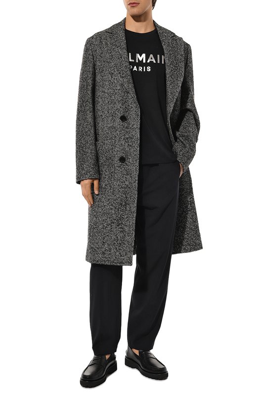 фото Хлопковая футболка balmain