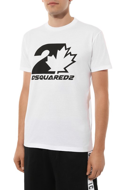 фото Хлопковая футболка dsquared2