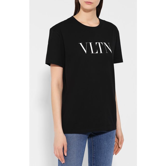 фото Хлопковая футболка valentino