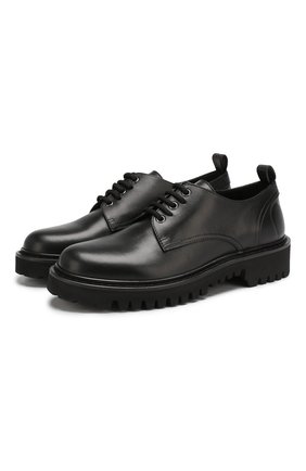Кожаные дерби Valentino Garavani Go Logo | Фото №1 Кожаные дерби Valentino Garavani Go Logo | Фото №1