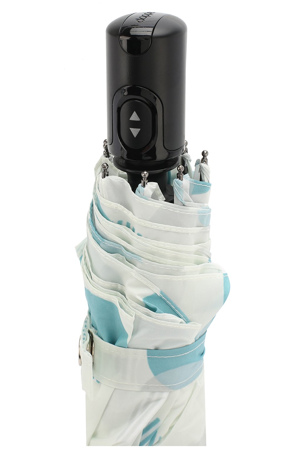 Женский складной зонт DOPPLER светло-голубого цвета, арт. 744765MN02 | Фото 5 (Материал: Текстиль, Синтетический материал; Статус проверки: Проверено, Проверена категория)