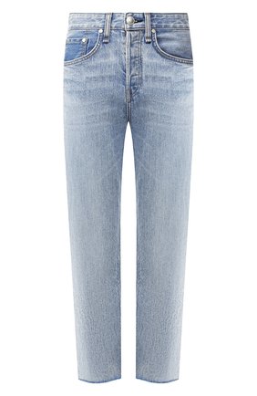 Женские джинсы RAG&BONE голубого цвета по цене 19950 руб., арт. W2645I449IYB | Фото 1 Женские джинсы RAG&BONE голубого цвета, арт. W2645I449IYB | Фото 1