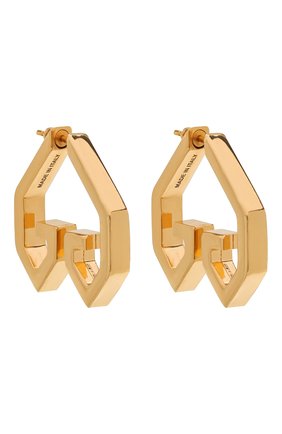 Женские золотые серьги gv heart Givenchy, арт. BF105CF003 купить в ЦУМ | Фото №3 Серьги GV Heart Givenchy золотые | Фото №3