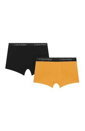 Детские комплект из двух пар трусов CALVIN KLEIN желтого цвета по цене 2600 руб., арт. B70B700198 | Фото 1 Детские комплект из двух пар трусов CALVIN KLEIN желтого цвета, арт. B70B700198 | Фото 1