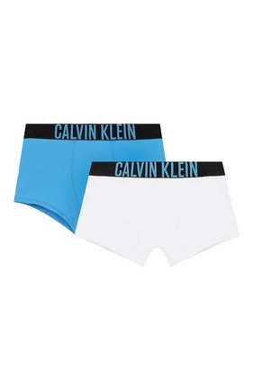 Детские трусы - 2 шт. CALVIN KLEIN голубого цвета по цене 2690 руб., арт. B70B700122 | Фото 1 Детские трусы - 2 шт. CALVIN KLEIN голубого цвета, арт. B70B700122 | Фото 1