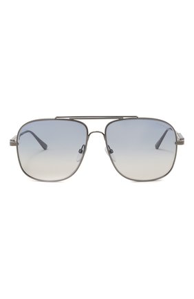 Мужские солнцезащитные очки TOM FORD серого цвета по цене 28000 руб., арт. TF669 12W | Фото 3 Мужские солнцезащитные очки TOM FORD серого цвета, арт. TF669 12W | Фото 3
