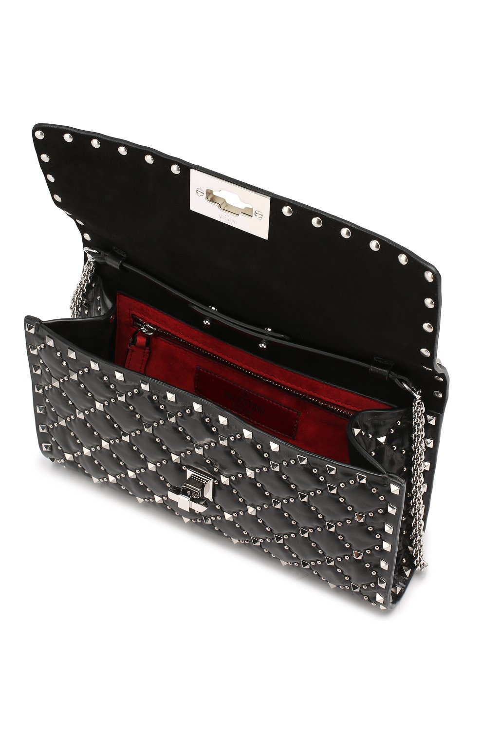 Клатч Valentino Garavani Rockstud medium | Фото №4 Клатч Valentino Garavani Rockstud medium | Фото №4