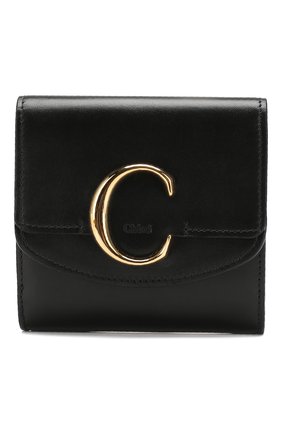 Кожаное портмоне Chloé C | Фото №1 Кожаное портмоне Chloé C | Фото №1