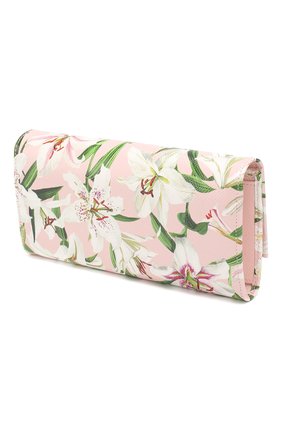 Женские кожаный кошелек DOLCE & GABBANA светло-розового цвета по цене 31950 руб., арт. BI0087/AA201 | Фото 2 Женские кожаный кошелек DOLCE & GABBANA светло-розового цвета, арт. BI0087/AA201 | Фото 2