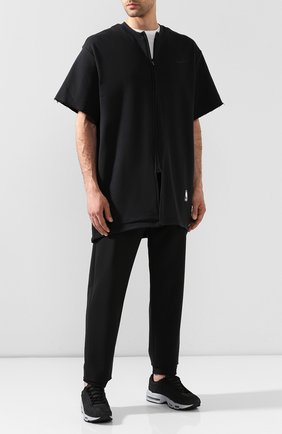 Мужская хлопковый кардиган nike x fear of god NIKELAB черного цвета по цене 18680 руб., арт. AR0629-010 | Фото 2 Мужская хлопковый кардиган nike x fear of god NIKELAB черного цвета, арт. AR0629-010 | Фото 2