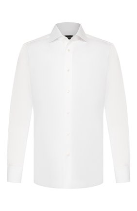 Мужская хлопковая сорочка ERMENEGILDO ZEGNA белого цвета по цене 21650 руб., арт. 504080/9MS0BA | Фото 1 Мужская хлопковая сорочка ERMENEGILDO ZEGNA белого цвета, арт. 504080/9MS0BA | Фото 1