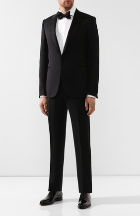 Мужские лаковые оксфорды KITON черного цвета по цене 171000 руб., арт. USSCAR0N00114 | Фото 2 Мужские лаковые оксфорды KITON черного цвета, арт. USSCAR0N00114 | Фото 2