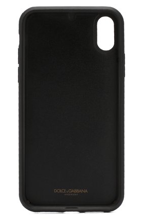 Мужской чехол для iphone xr DOLCE & GABBANA черного цвета по цене 9985 руб., арт. BP2516/AZ602 | Фото 2 Мужской чехол для iphone xr DOLCE & GABBANA черного цвета, арт. BP2516/AZ602 | Фото 2