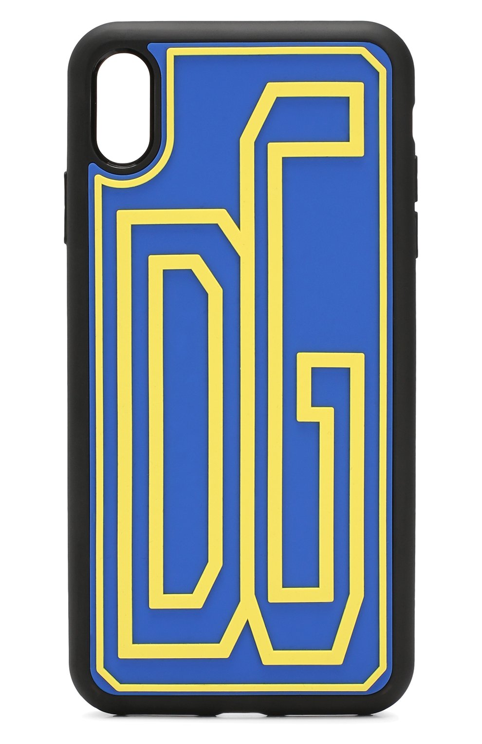 Мужской чехол для iphone xs max DOLCE & GABBANA синего цвета, арт. BP2513/AA615 | Фото 1