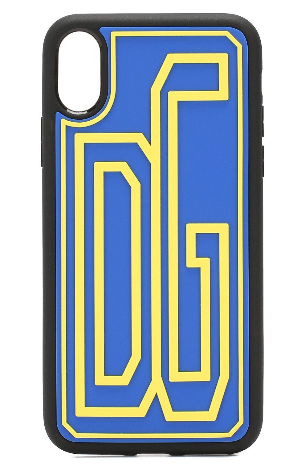 Мужской чехол для iphone xs DOLCE & GABBANA синего цвета, арт. BP2418/AA615 | Фото 1