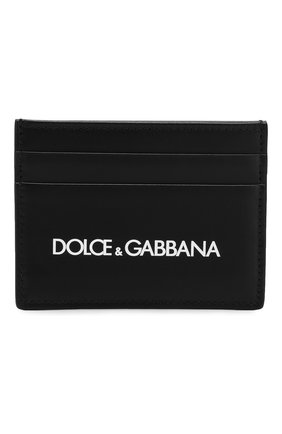 Мужской кожаный футляр для кредитных карт DOLCE & GABBANA черного цвета по цене 11200 руб., арт. BP0330/AA062 | Фото 1 Мужской кожаный футляр для кредитных карт DOLCE & GABBANA черного цвета, арт. BP0330/AA062 | Фото 1