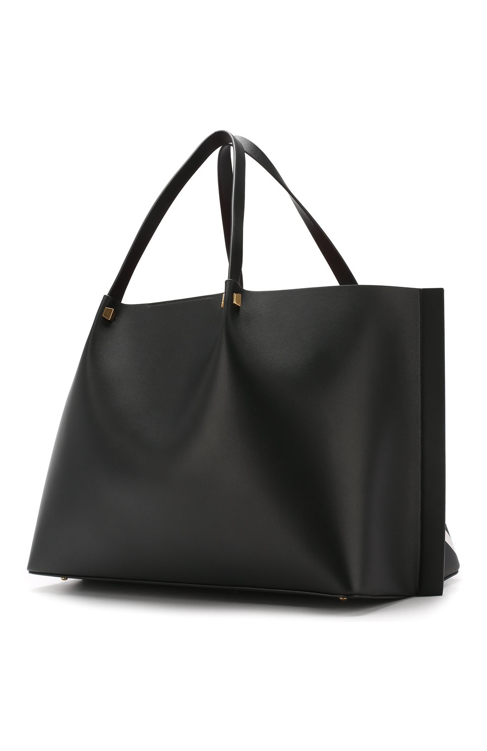 Женская сумка-тоут valentino garavani go logo escape large VALENTINO черная цвета, арт. RW0B0D52/RRX купить в ЦУМ | Фото №3 Сумка-тоут Valentino Garavani Go Logo Escape large Valentino черная цвета | Фото №3