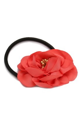 Детская комплект из двух резинок gold flower JUNEFEE кораллового цвета по цене 1290 руб., арт. 6018 | Фото 2 Детская комплект из двух резинок gold flower JUNEFEE кораллового цвета, арт. 6018 | Фото 2