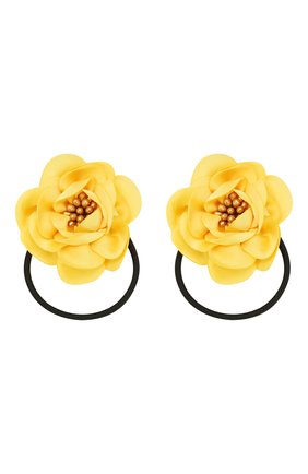 Комплект из двух резинок Gold flower | Фото №1 Комплект из двух резинок Gold flower | Фото №1