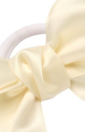 Детская комплект из двух резинок classic bow JUNEFEE бежевого цвета по цене 790 руб., арт. 5971 | Фото 2 Детская комплект из двух резинок classic bow JUNEFEE бежевого цвета, арт. 5971 | Фото 2